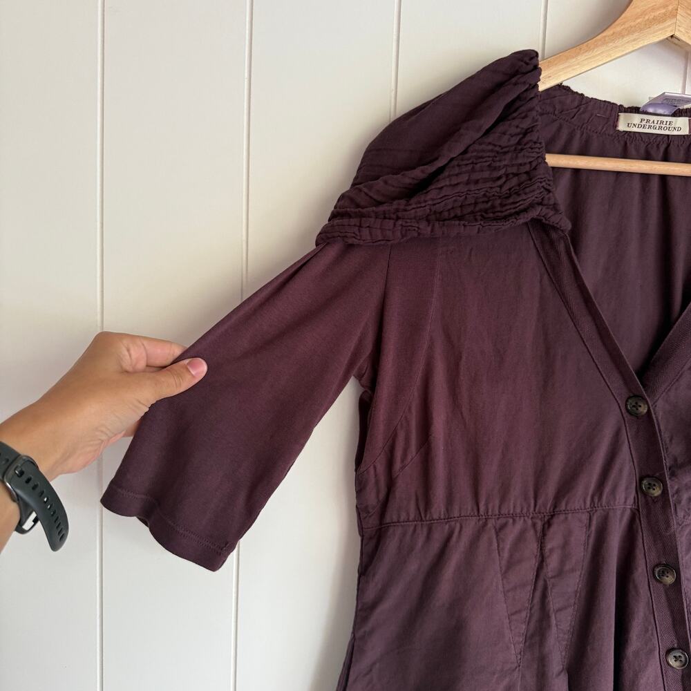 Prairie Underground Cloud Raven in Plum Sz Small - Picture 5 of 9
